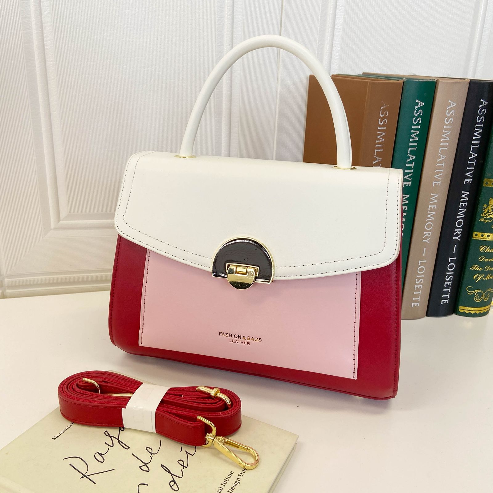 Ladies Sling Bag Women Crossbody Handbag Stylish Shoulder Bag Adjustable Strap PU Leather Small Purse Chic Fashion Everyday Casual Travel Organizer Bag for Girls