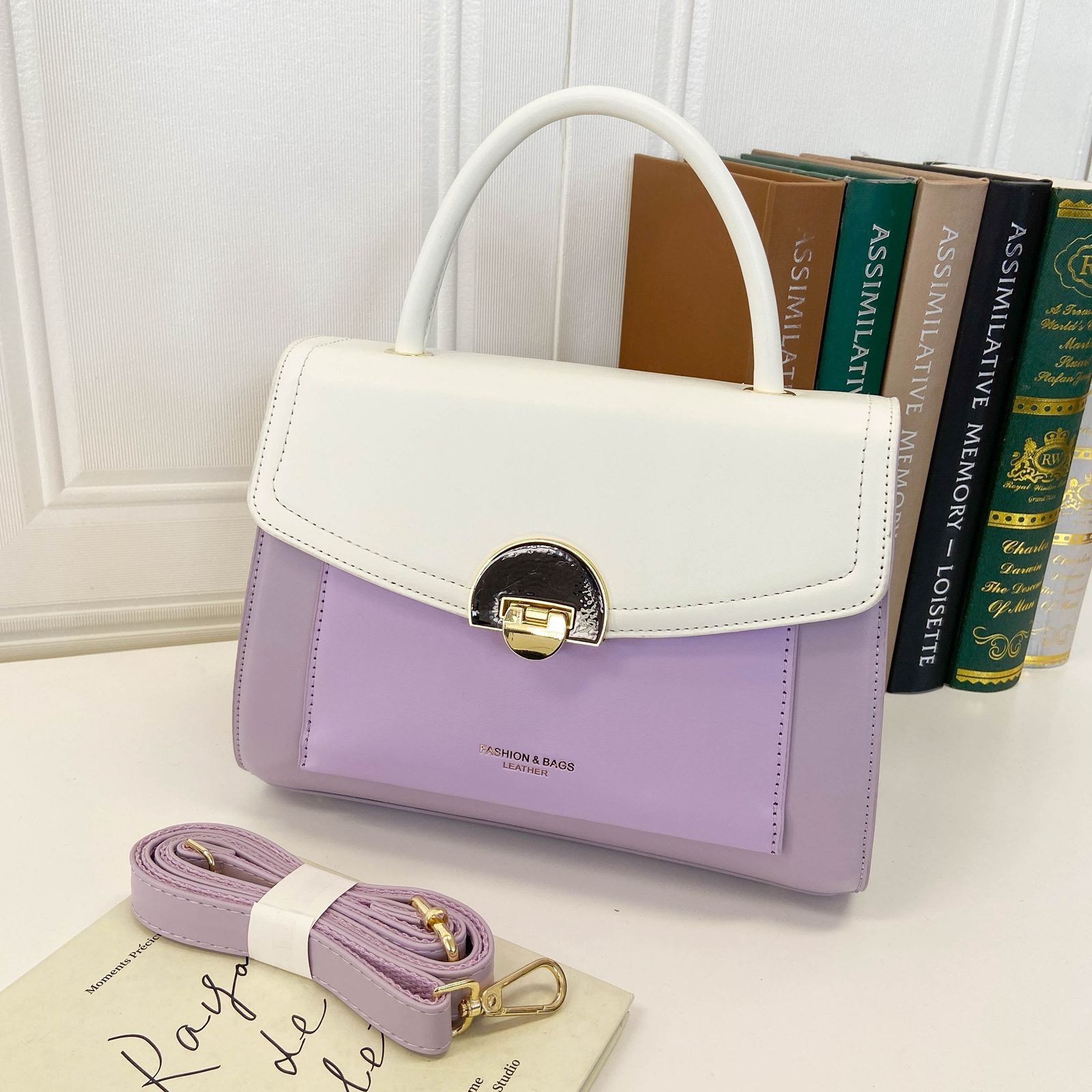 Ladies Sling Bag Women Crossbody Handbag Stylish Shoulder Bag Adjustable Strap PU Leather Small Purse Chic Fashion Everyday Casual Travel Organizer Bag for Girls