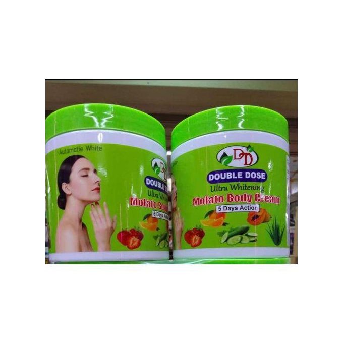 Automatie White Double Dose Ultra Whitening Molato Face Cream – 5 Days Fast Action Brightening & Lightening Moisturizer for Dark Spots, Uneven Tone, Radiant Glowing Skin – 50g