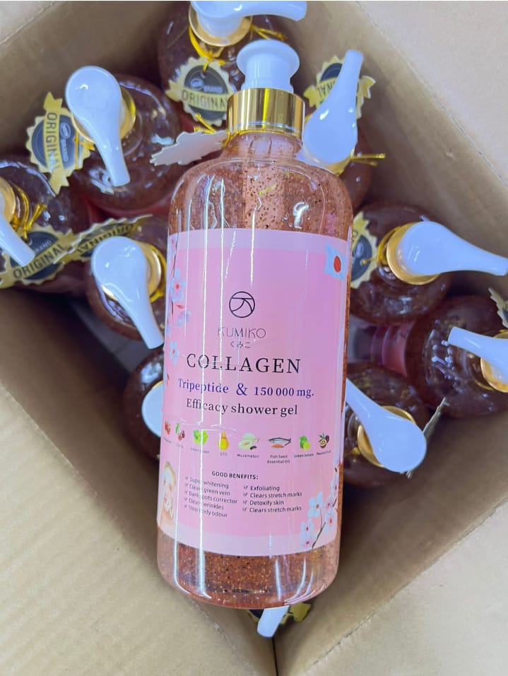 Exfoliating Whitening Shower Gel – Deep Cleansing Body Wash for Glowing Skin, Brightening, Smooth & Soft Skin, Removes Dead Skin Cells, Moisturizing, Fresh Scent Daily Skincare Shower Gel