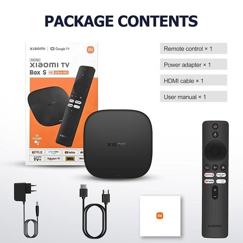 XIAOMI MI BOX S (3RD GENERATION)-TV Box S (3rd Gen)