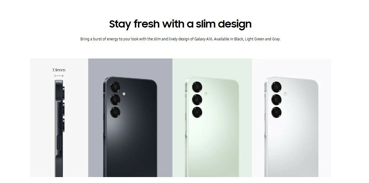 LIMITED DISCOUNT !!!! BRAND NEW SAMSUNG GALAXY A16, 6.7'' HD+, 4GB RAM + 128GB ROM, DUAL SIM, 50MP, 5000mAh SMARTPHONES