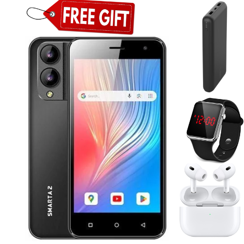 LIMITED DISCOUNT !!!! BRAND NEW Safaricom Neon Smarta 2 – 5.5" Display, 2GB RAM + 32GB ROM, Octa-Core, 8MP Rear Camera, 5MP Front Camera, 3000mAh Battery, Dual SIM Android 10 Smartphone [New Arrival