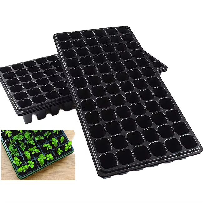 Seedling Trays with Drain Holes | 28 / 66 / 160 / 204 / 230 Cell Planting Seed Propagation/Germination Trays