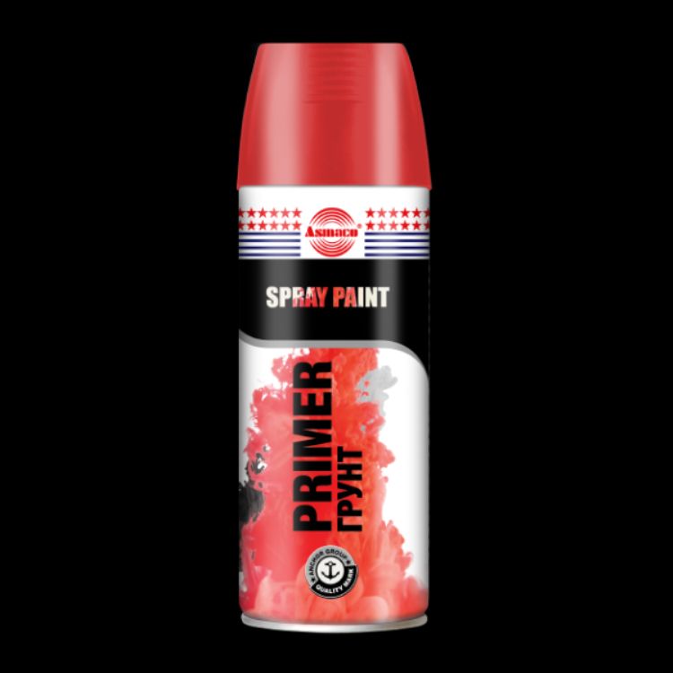 Asmaco Primer Filler Adhesion Spray Paint – 400ml | Quick-Dry Anti-Corrosion Undercoat for Metal, Wood & Multi-Surfaces
