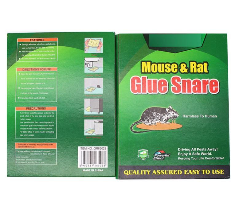 Multipurpose Strong Adhesive Rat & Mouse Glue Board Traps - Non-Toxic Sticky Pest Control Boards for Home & Commercial Use