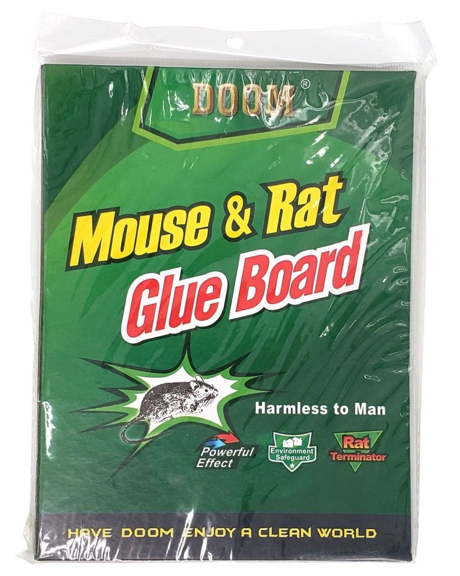 Multipurpose Strong Adhesive Rat & Mouse Glue Board Traps - Non-Toxic Sticky Pest Control Boards for Home & Commercial Use