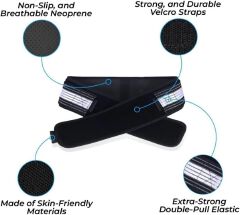 Unisex Adjustable Lower Back Support Belt – SI Joint & Sciatica Pain Relief Waist Brace with Compression Strap (120cm / 140cm)