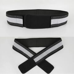 Unisex Adjustable Lower Back Support Belt – SI Joint & Sciatica Pain Relief Waist Brace with Compression Strap (120cm / 140cm)