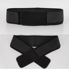 Unisex Adjustable Lower Back Support Belt – SI Joint & Sciatica Pain Relief Waist Brace with Compression Strap (120cm / 140cm)