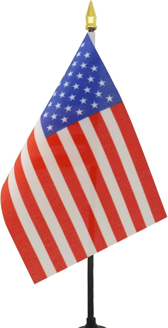 Mini National Desk Flags with Stand – Handheld World Country Flag Table Display for Office, School & Patriotic Events