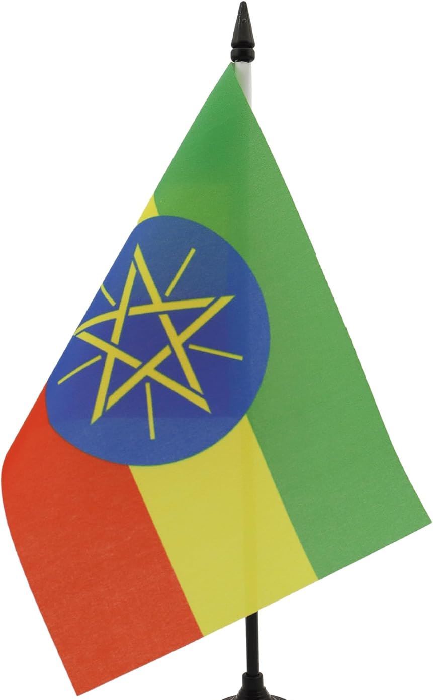 Mini National Desk Flags with Stand – Handheld World Country Flag Table Display for Office, School & Patriotic Events