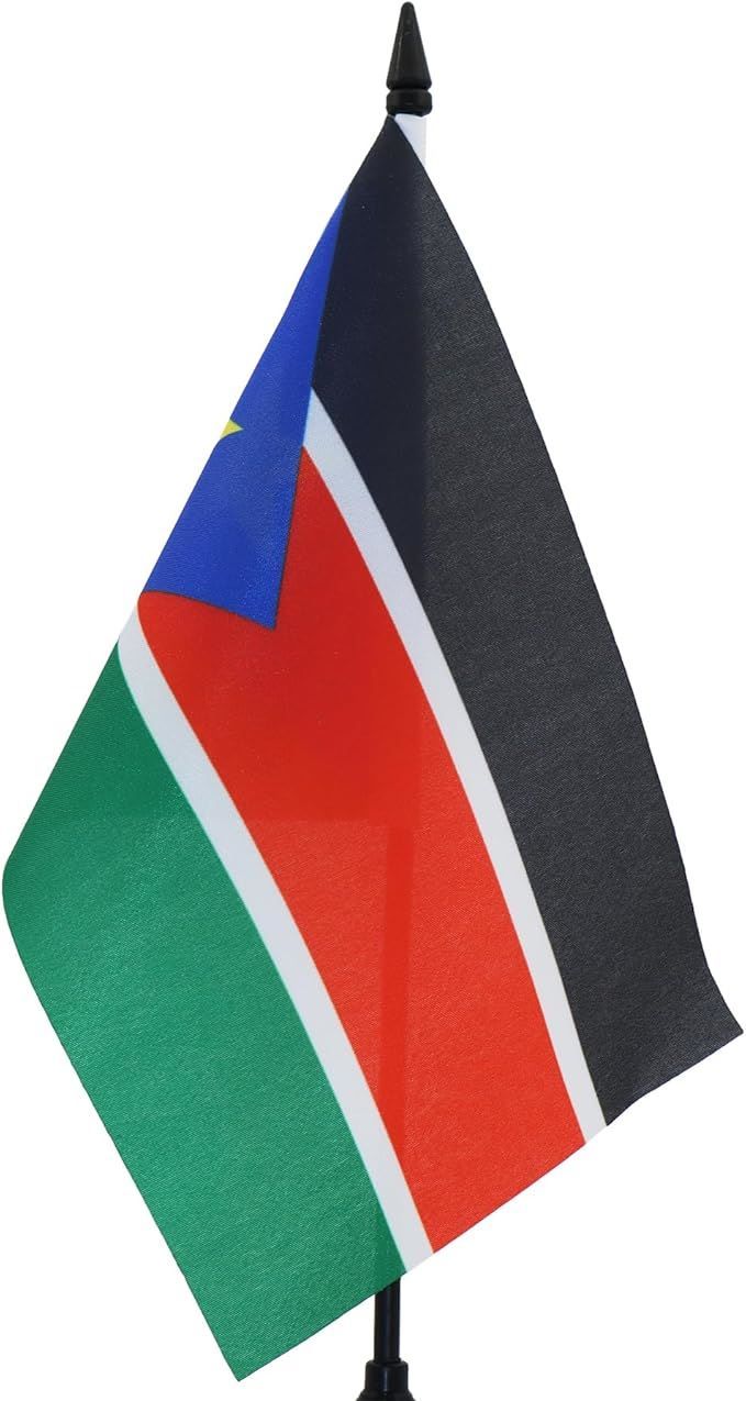 Mini National Desk Flags with Stand – Handheld World Country Flag Table Display for Office, School & Patriotic Events