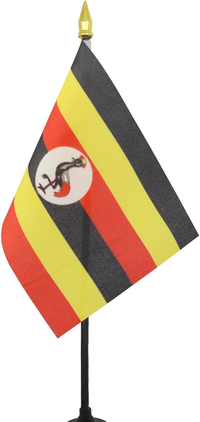 Mini National Desk Flags with Stand – Handheld World Country Flag Table Display for Office, School & Patriotic Events