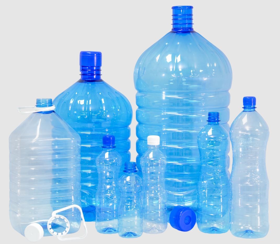 Multipurpose Reusable Empty PET Plastic Water Bottles – Clear, Lightweight, Recyclable Food-Grade Beverage & Liquid Packaging Containers