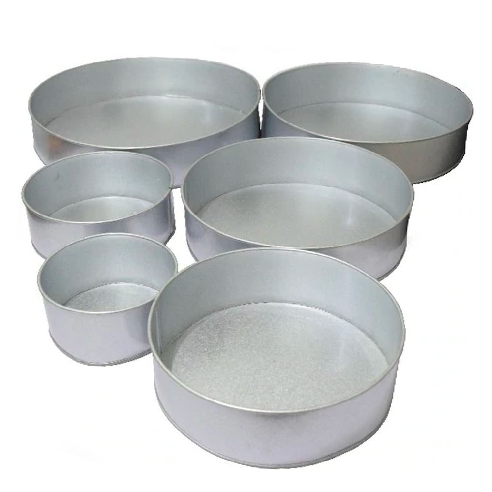 Handcrafted Aluminium Cake Baking Tins – Durable Jua Kali Cake Pans Set | Round/Square/Heart Baking Moulds for Home & Bakery Use (Multiple Sizes) - 1 PIECE ONLY