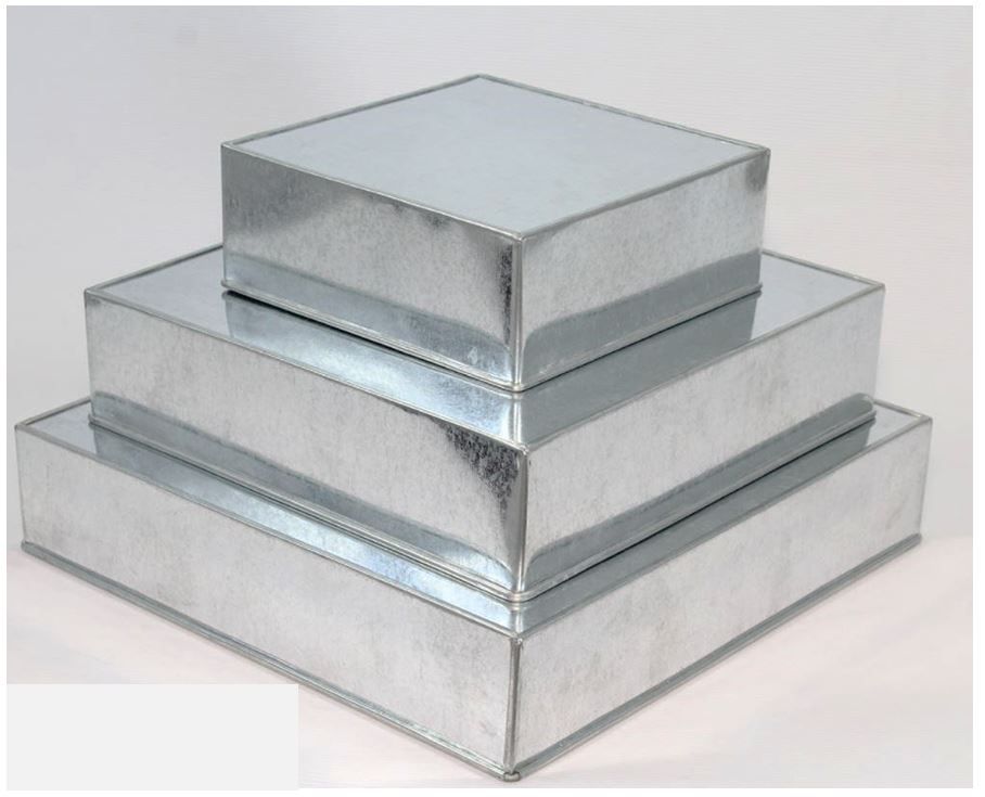 Aluminium Cake Baking Tins – Durable Jua Kali Cake Pans Set | Round/Square/Heart Baking Moulds for Home & Bakery Use (Multiple Sizes)