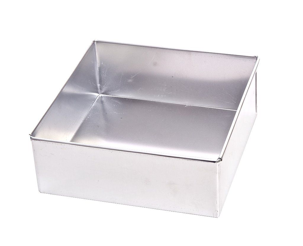 Aluminium Cake Baking Tins – Durable Jua Kali Cake Pans Set | Round/Square/Heart Baking Moulds for Home & Bakery Use (Multiple Sizes)