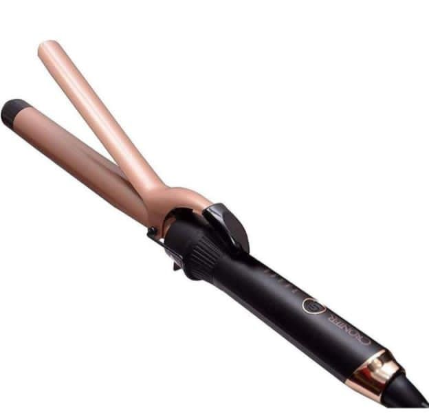 💇‍♀️Cronier Professional Curling Tongs / Curling Stick 🔥 Super Long Rod 🌟 Ceramic Coated 💖 Digital Display ⚡ Universal Voltage for Smooth, Shiny Curls ✨