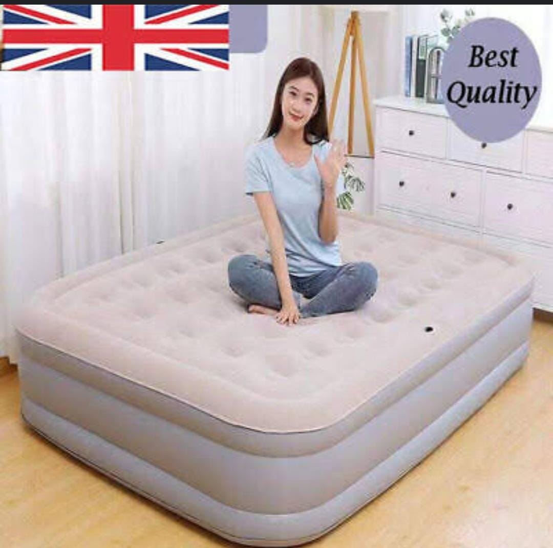 🔥 Self Inflating Air Bed Mattress 190x100x40cm With 2 Inflatable Pillows Rechargeable Pump Type-C Portable Camping Bed Foldable Travel Mattress With Repair Kit Storage Bag 🏕️
