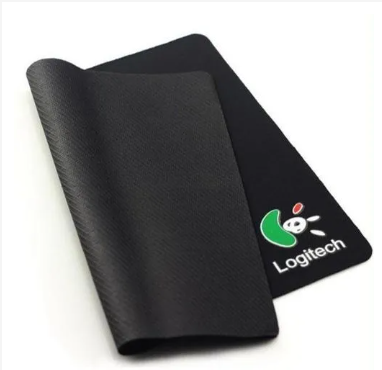 Logitech Plain Anti-Skid Mouse Pad, 4 Pack Smooth Gaming Mousepad, Non-Slip Rubber Base, Seamless & Precise Swipes, Laser & Optical Mouse Pad for Laptop Computer Office Home, Small Portable