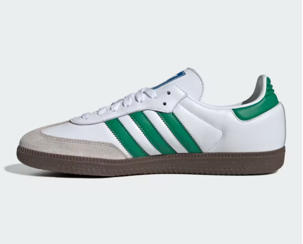 OFFER! UNISEX Original Authentic Samba white/Green Size 37-45 Men's/ Women Fashion Shoes Casual Sneakers