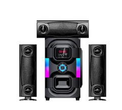 🎶 Big Bass 🔊 Bluetooth Vitron V645 3.1 CH Subwoofer Speaker System AC/DC Bluetooth USB Support SD Card support woofer 10000W PMPO Aux/Digital FM support