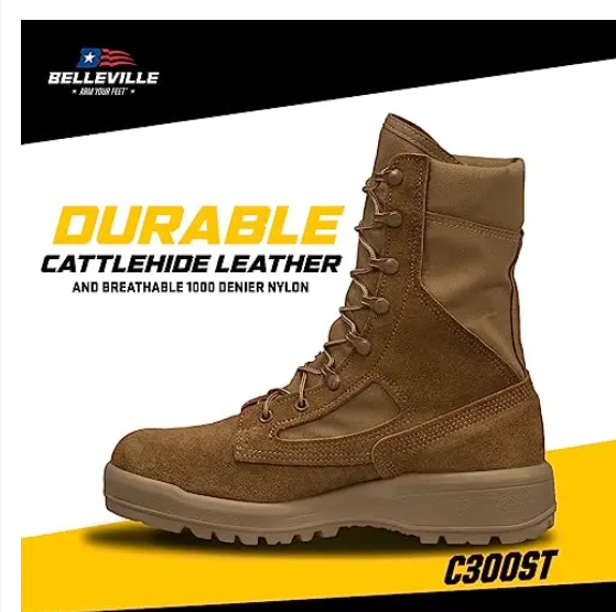 Quality Design Belleville Men's Military Boots, High-Quality Men's Fashion Boots