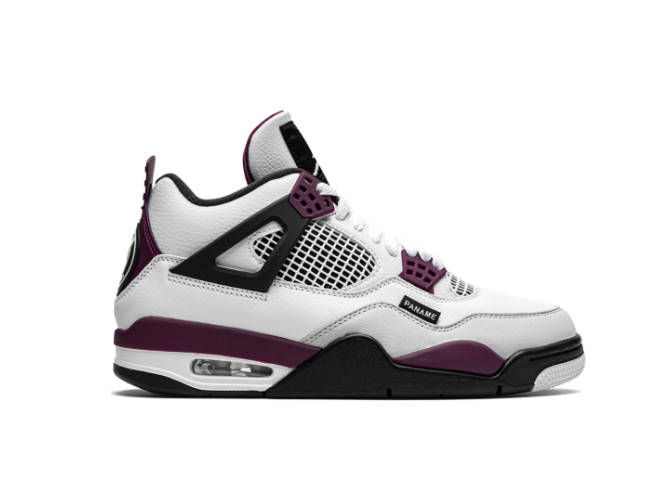 ORIGINAL AIR JORDAN 4 RETRO PSG ''Paris Saint -German'' Sneakers, High Quality Fashion Men's Shoes J4 Sneakers