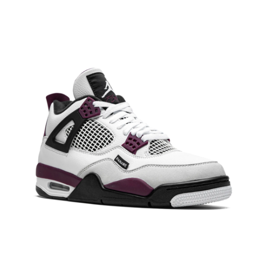 ORIGINAL AIR JORDAN 4 RETRO PSG ''Paris Saint -German'' Sneakers, High Quality Fashion Men's Shoes J4 Sneakers