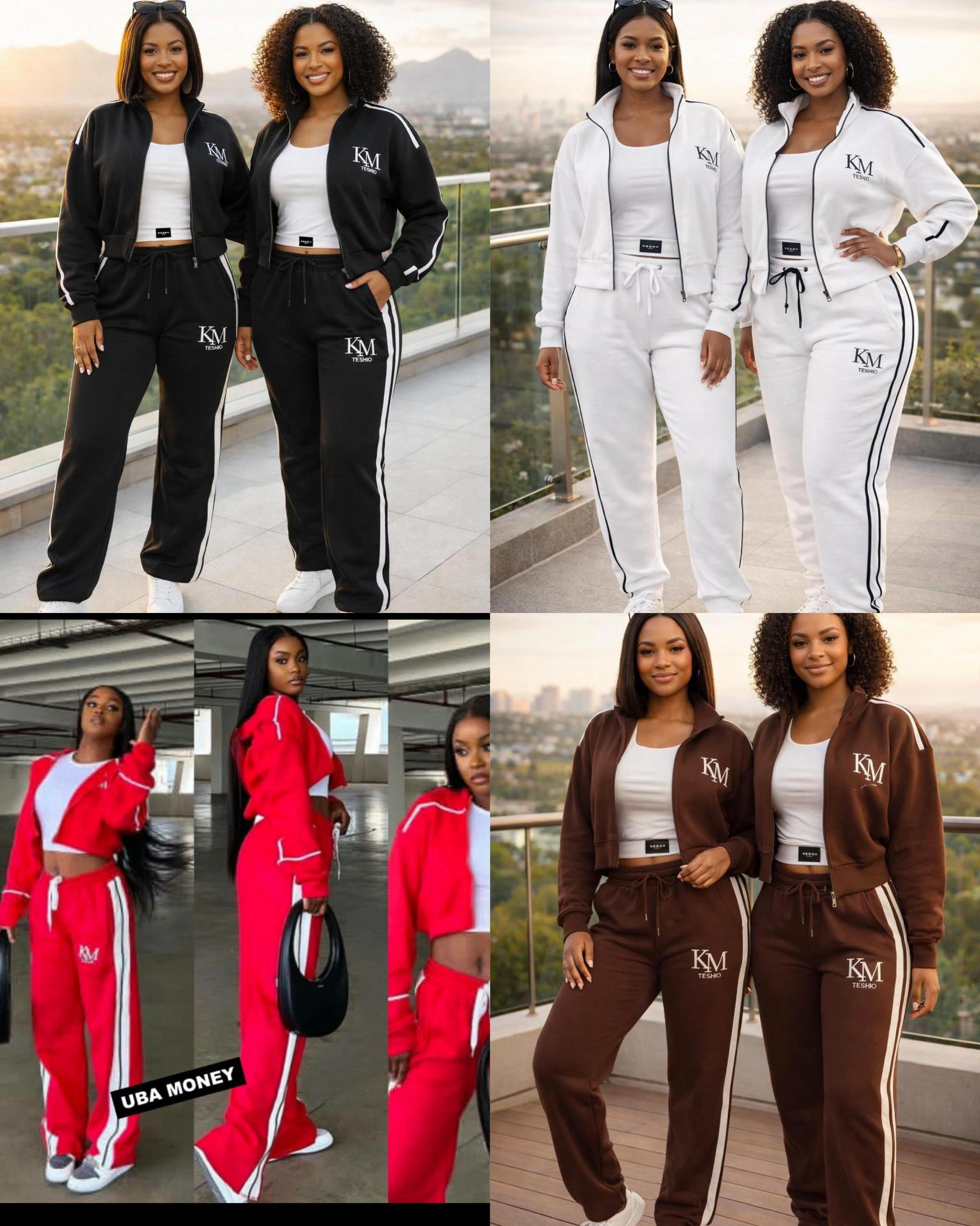 Fashion ladies premium tracksuit.