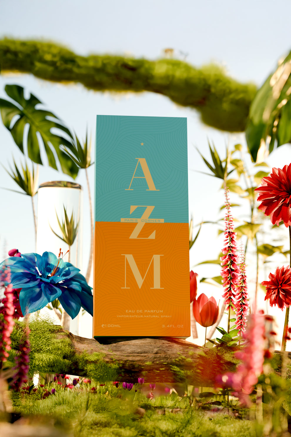 AZM BY PARIS CORNER  100ml EDP Eau De Parfum,  Ladies Arabian Fragrance Perfume
