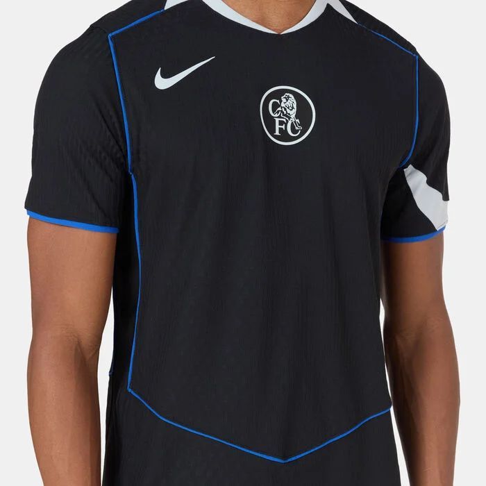 Chelsea 25/26 Third Black Jersey – Official Fan Edition | Bold. Sleek. Unstoppable. | Wear the Power of London 💙⚡