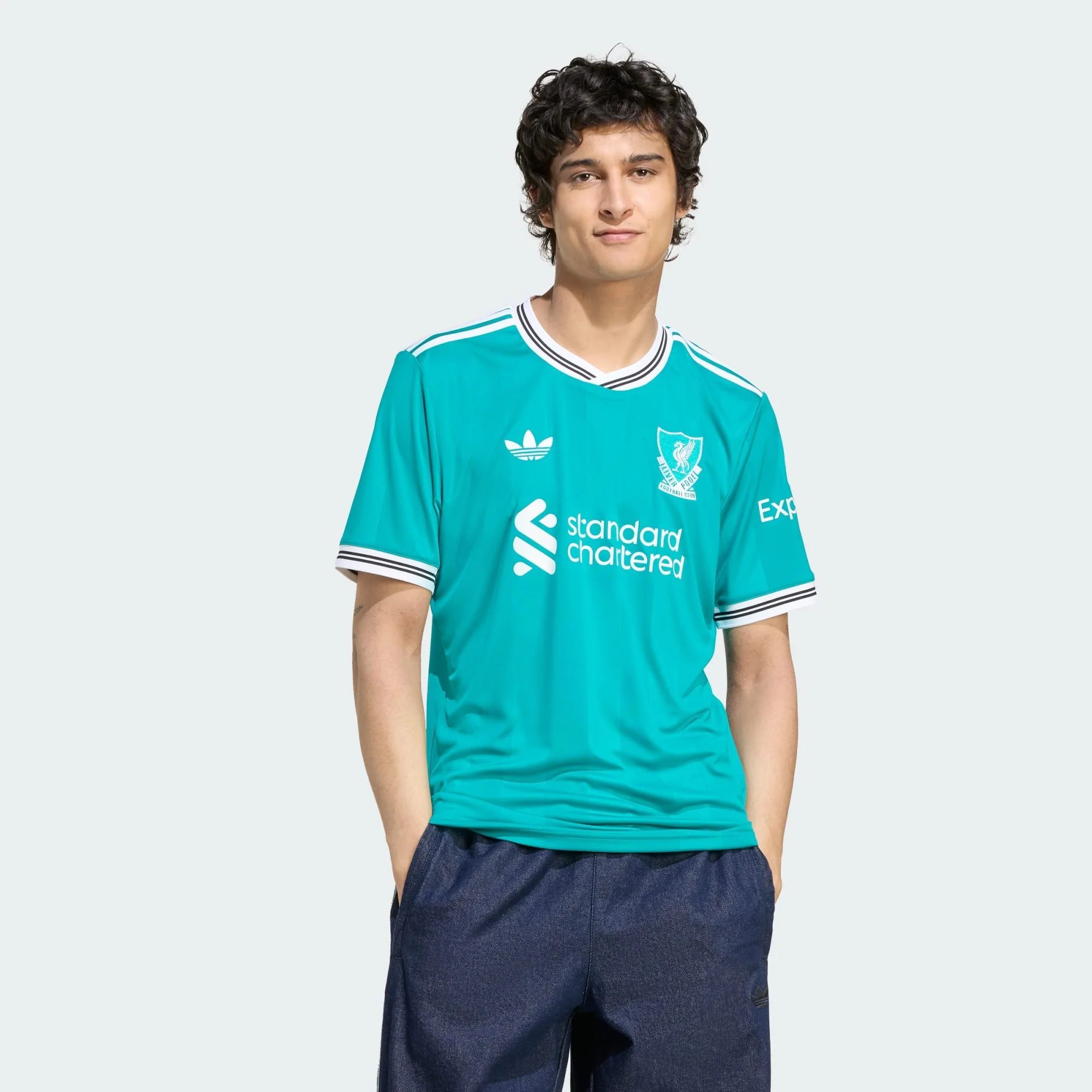 Official-Style Liverpool 25/26 Green Football Jersey – Athletic, Sweat-Wicking, Modern Training & Match Shirt