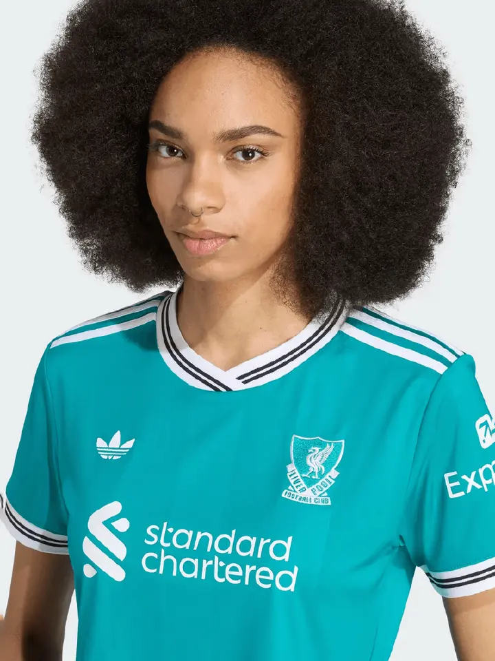 Official-Style Liverpool 25/26 Green Football Jersey – Athletic, Sweat-Wicking, Modern Training & Match Shirt