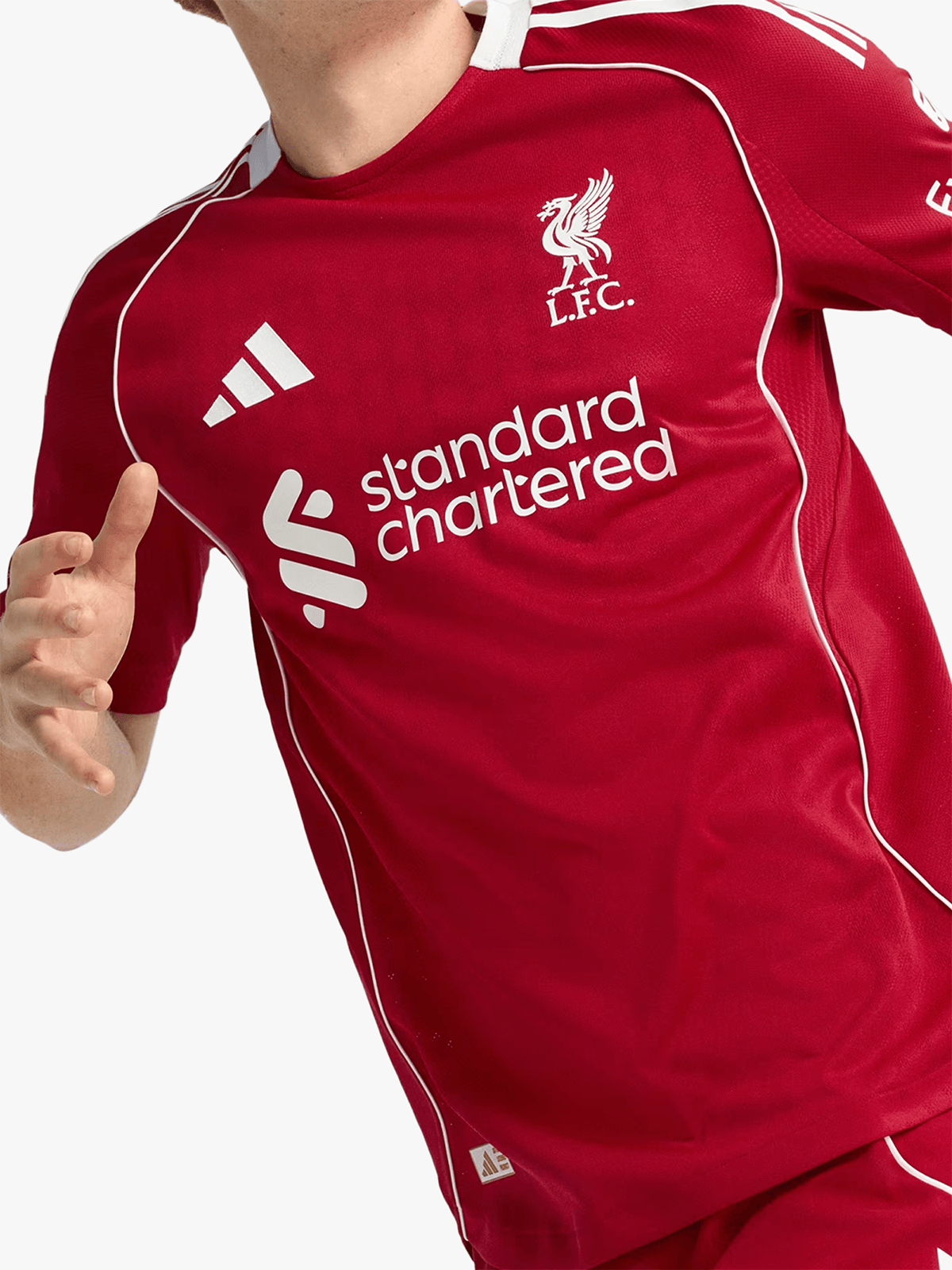 Liverpool 25/26 Red Football Jersey – Lightweight, Sweat-Wicking Training Shirt for Sports & Casual Wear