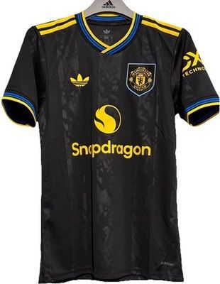 Man Utd 2025/2026 Black Away Kit – Stylish Modern Design, High-Performance Soccer Jersey for Supporters