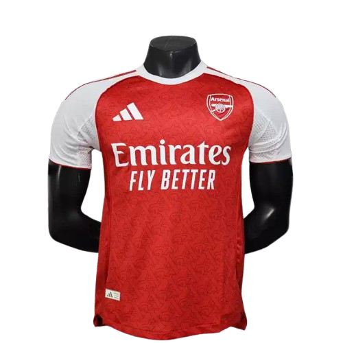 Arsenal 25/26 home red jersey. Lightweight, breathable, quick-dry fabric. Perfect for football, training, gym, and casual wear. Durable & premium finish.