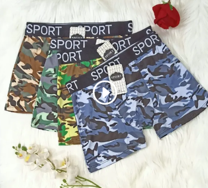 3pcs Boys Brief Boxers – Soft Stretch Cotton Underwear for Kids (2–5 Years)