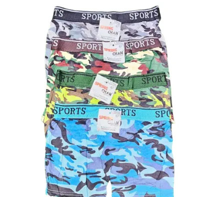 3pcs Boys Brief Boxers – Soft Stretch Cotton Underwear for Kids (2–5 Years)