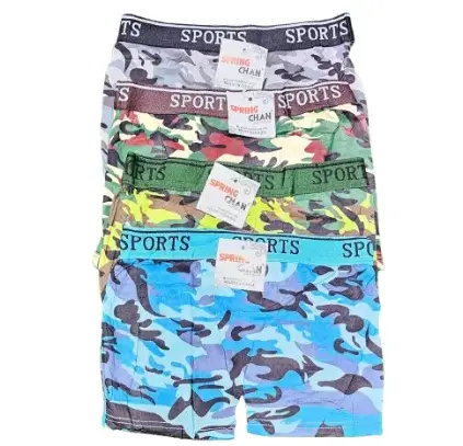 3pcs Boys Brief Boxers – Soft Stretch Cotton Underwear for Kids (2–5 Years)