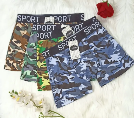 3pcs Boys Brief Boxers – Soft Stretch Cotton Underwear for Kids (2–5 Years)