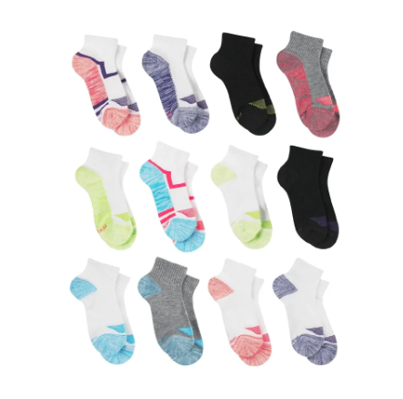 6 Pairs Kids Ankle Socks – Soft Cotton, Breathable & Non-Slip Comfort for School, Play & Everyday Wear