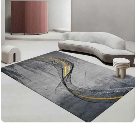 Spongy HD Carpet – 5x8ft (180×270cm) Soft Modern Floor Rug for Living Room | Limited Stock | New Arrival