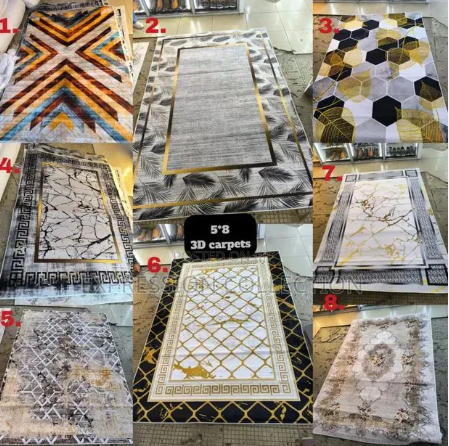 Spongy HD Carpet – 5x8ft (180×270cm) Soft Modern Floor Rug for Living Room | Limited Stock | New Arrival