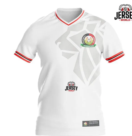 Kenyan White National Football Team Jersey – “Twende Stars” Edition | Official Style Harambee Supporters Shirt | Breathable, Lightweight & Proudly Kenyan