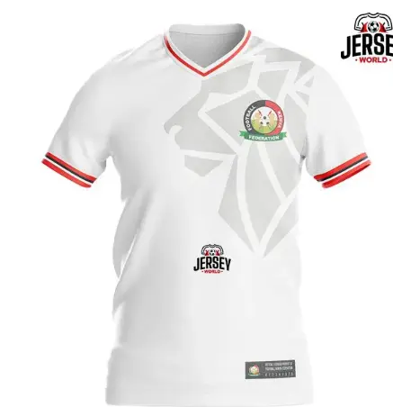 Kenyan White National Football Team Jersey – “Twende Stars” Edition | Official Style Harambee Supporters Shirt | Breathable, Lightweight & Proudly Kenyan