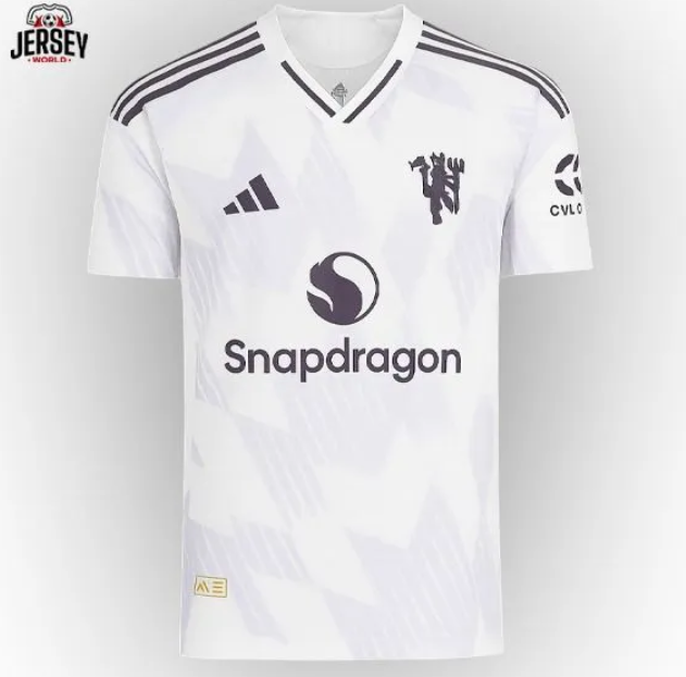 Manchester United Men’s 2025/26 Away Soccer Jersey White | Match Day & Training Wear | BUY MORE PAY LESS – Limited Stock