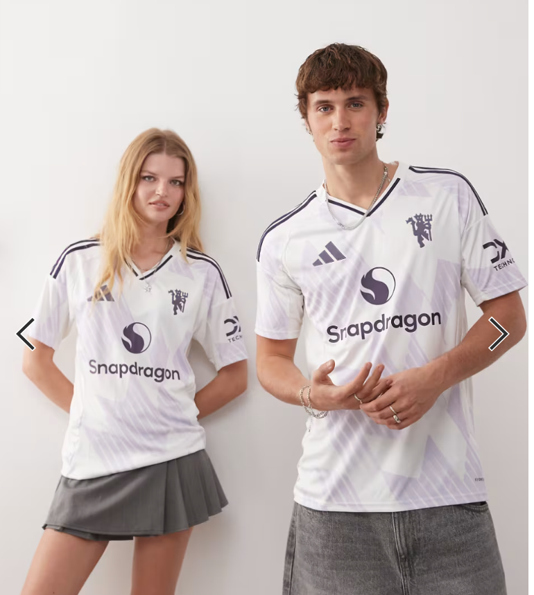 Manchester United Men’s 2025/26 Away Soccer Jersey White | Match Day & Training Wear | BUY MORE PAY LESS – Limited Stock