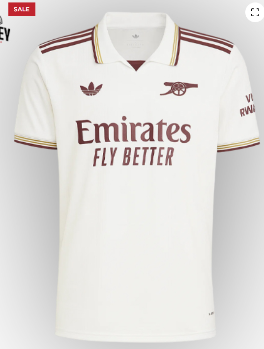 Arsenal FC2025/2026 limited offers.Jersey for men-stylish white soccer shirt,breathable fabric,premium fan Edition